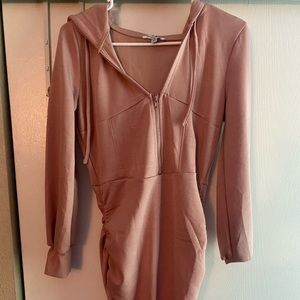 Tall Can't Compete Sweatshirt Mini Dress